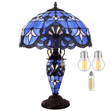 Werfactory® Tiffany Table Lamp 16 Inch